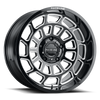 Raceline 955M-29080-00 955M Warp 20x9in / 8x165.1 BP / 0mm Offset / 125.2mm Bore