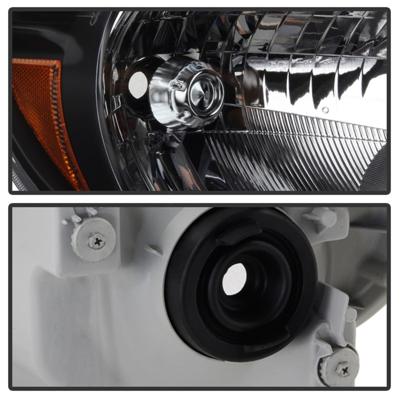 9031069 Xtune fits Toyota 12-20 Tacoma 2015 OEM Style Headlights Black HD-JH-T