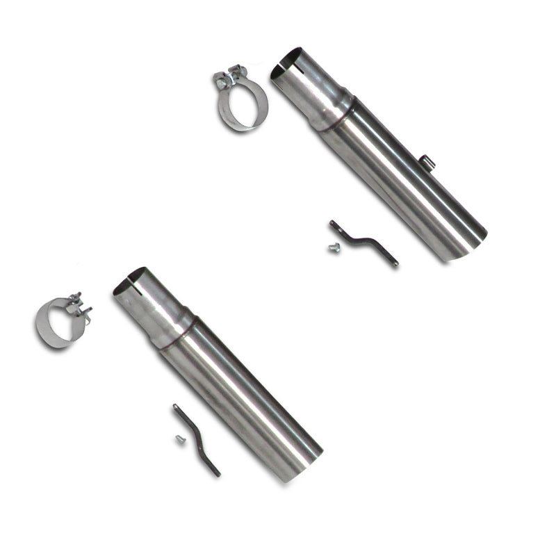 BBK 3001 Mustang Cat Back Kit Varitune Mufflers Stainless Steel Tips