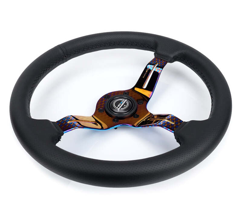 NRG ST-010MC-PR ST-010MC-PR Light Weight Gaming Steering Wheel - Splitz