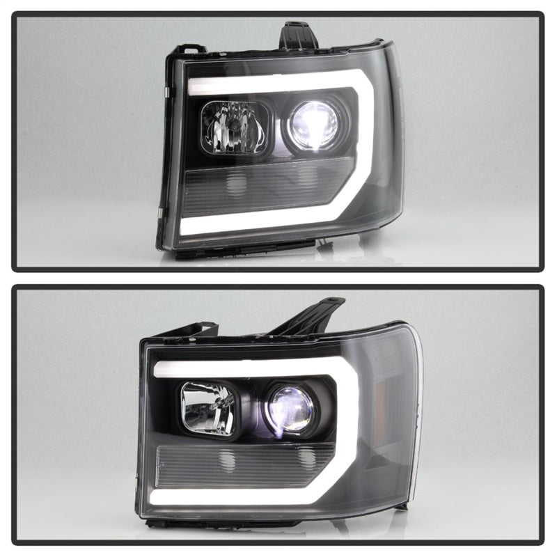 Spyder 5087522 fits GMC 07-13 Sierra 1500/2500/3500 Denali 08-13 LED Headlights