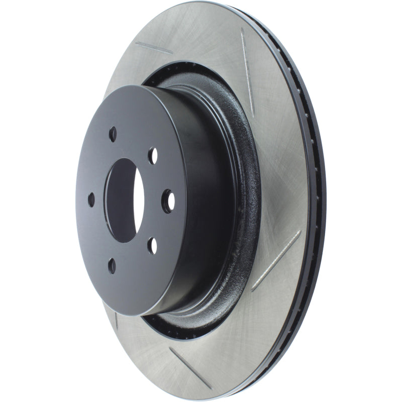 Stoptech 126.42093SL Power Slot 07-08 fits Infiniti G35 2WD Sport Sedan / 08-09 G37 SportStop Slotted Rear Left Roto