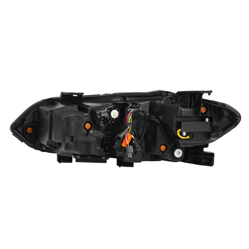 AlphaRex 880348 22-25 fits Honda Civic NOVA LED Headlights - Black