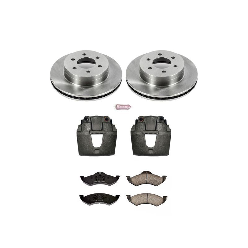 PowerStop fits Dodge 00-02 Dakota Front Autospecialty Brake Kit w/Calipers