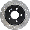 Stoptech 127.45067R 04-10 Mazda3 Slotted & Drilled Right Rear Rotor