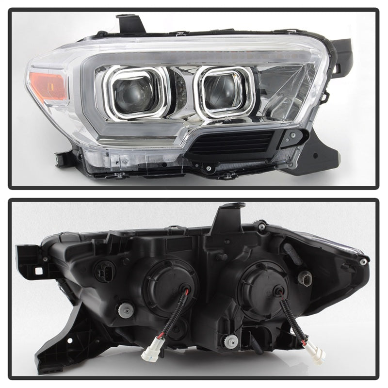 xTune 9043017 16-18 fits Toyota Tacoma SR/SR5 DRL Proj Headlights w/Turn Signal