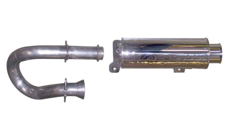 Gibson 96010 fits Yamaha 11-13 YXR700F Rhino 700 FI Base Single Exhaust - Stain