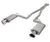 AFE 49-34063-P orce-Xp 3in CB Stainless Steel Dual Exhaust System w/Polished Ti