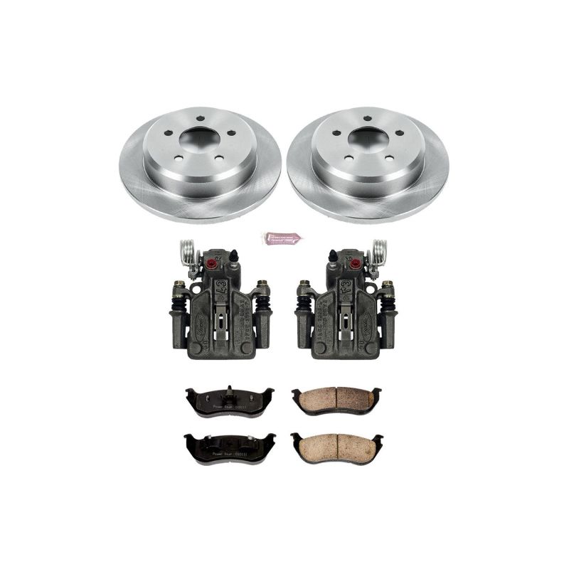 PowerStop fits Ford 96-02 Crown Victoria Rear Autospecialty Brake Kit w/Calipers