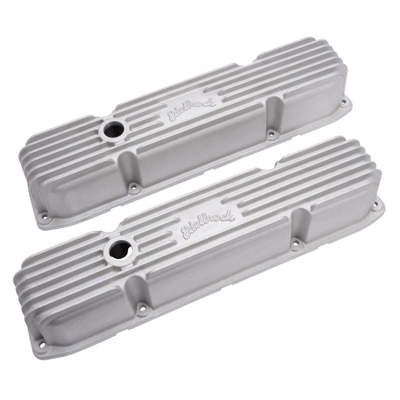 Edelbrock 41929 Valve Cover Classic Series fits Chrysler 383/440 CI V8 Satin