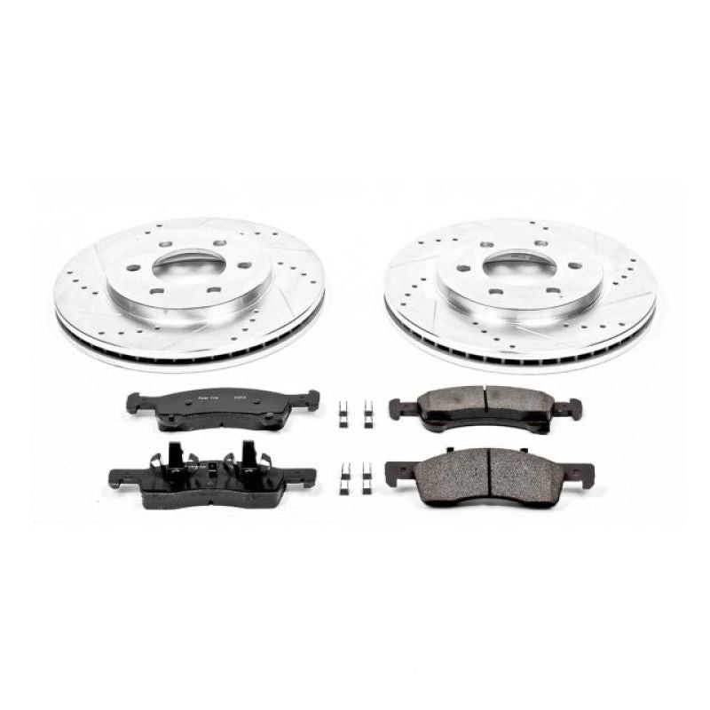 PowerStop K1933 fits Ford 02-06 Expedition Front Z23 Evolution Sport Brake Kit