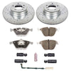 PowerStop K2054-26 02-05 fits BMW 745i Front Z26 Street Warrior Brake Kit
