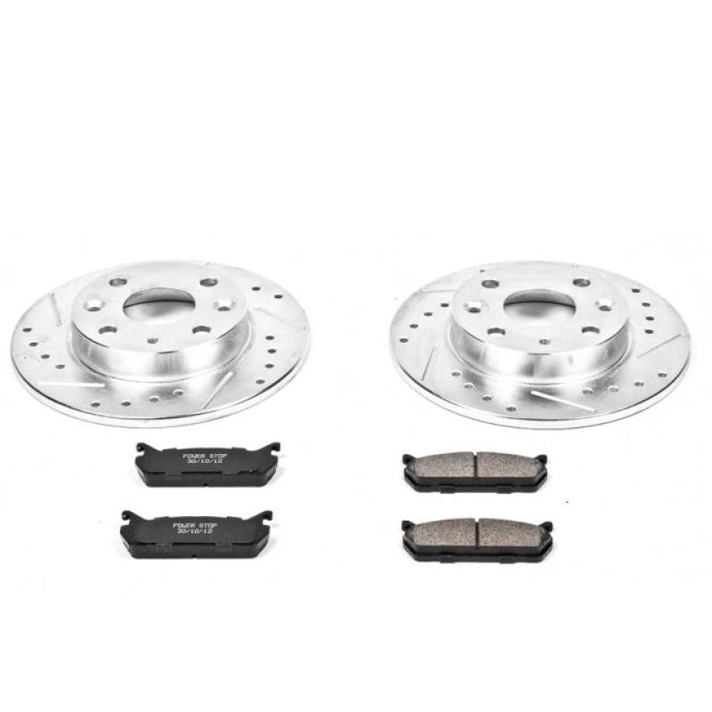 PowerStop K719 fits Mazda 90-93 Miata Rear Z23 Evolution Sport Brake Kit