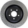 Stoptech 127.63072L Slotted & Drilled Sport Brake Rotor