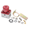 Edelbrock 174051 Fuel Pressure Regulator Carbureted 180 GPH 5-10 PSI -10 In/Out -6 Return Red/Clear