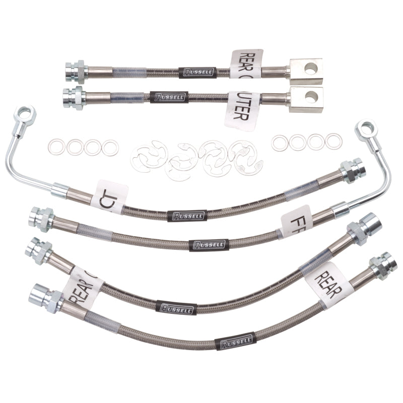 Russell 692290 Performance 98-02 fits Pontiac Firebird (with Traction Control) Brake Line Kit