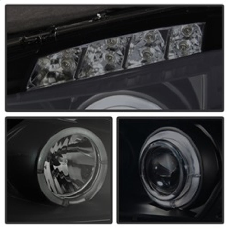 Spyder 5078629 fits Pontiac 04-08 Grand Prix Projector Headlights LED Halo LED