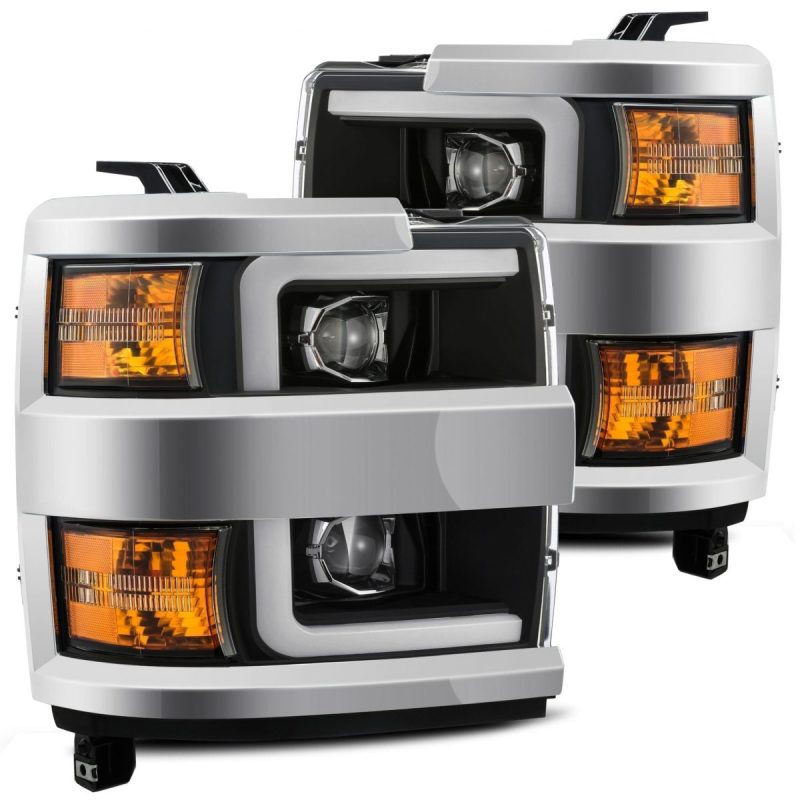 AlphaRex 880224 fits Chevy 15-19 2500HD PRO-Series Proj Headlights Plank Style