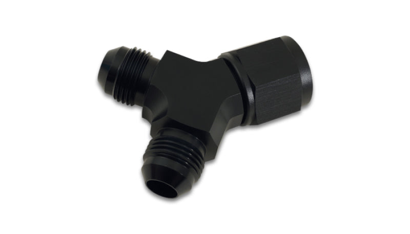 Vibrant 10909 -12AN Female x Dual -10AN Male Y-Adapter Fitting - Aluminum