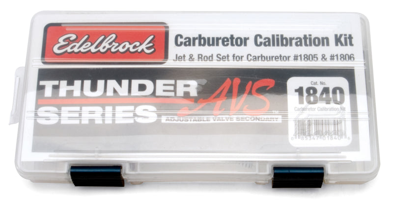 Edelbrock 1840 Calibration Kit for 1805/1806
