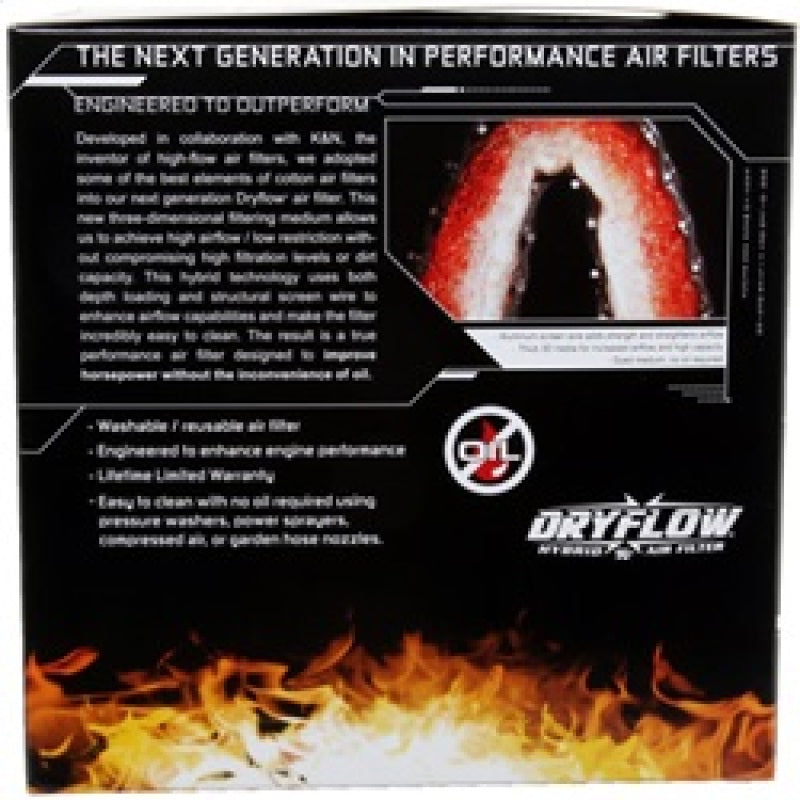 AEM 21-2075DK 5in Dryflow Air Filter with 8in Element