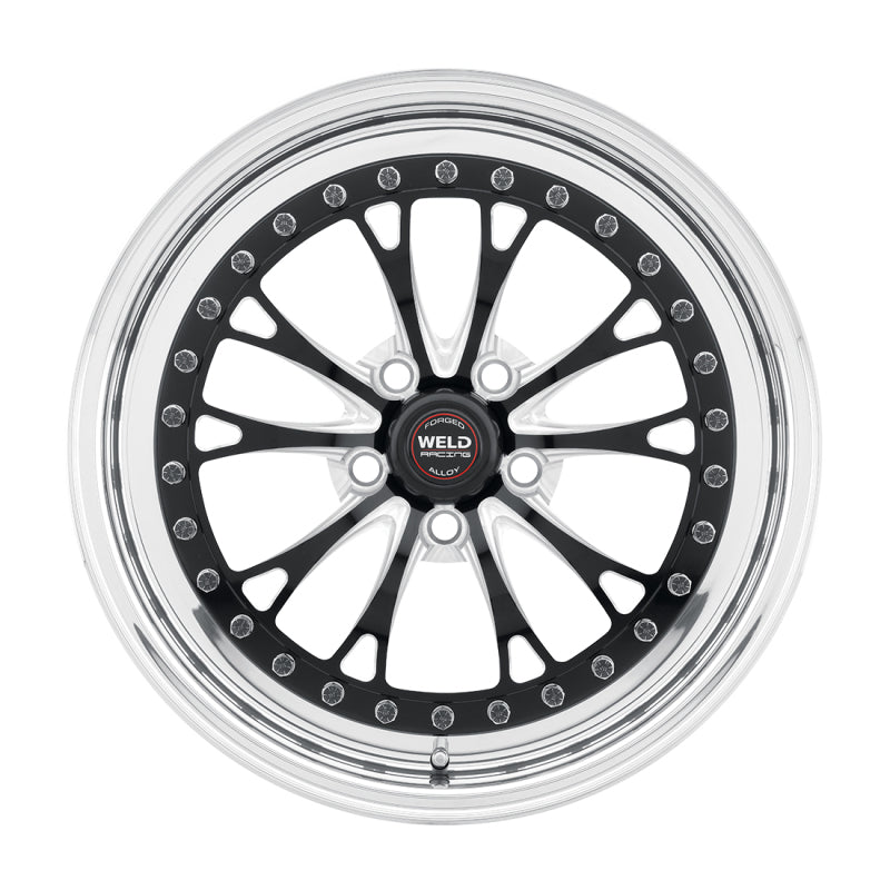 Weld 94LB7100A80A Vitesse 17x10 / 5x4.5mm BP / 8in. BS Low Pad Black Wheel - Po