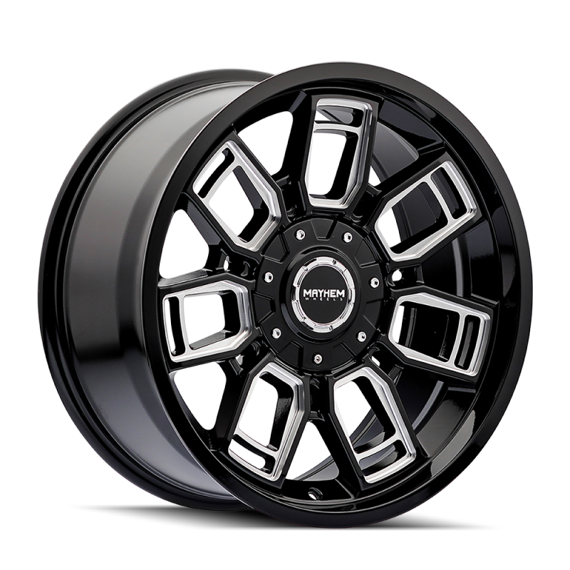 Mayhem 8118-2952MZ 8118 Ordinance 20x9 / 5x127/139.7 BP / 87.1mm Hub Matte Bronze Wheel w/ Milled Spokes