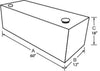 Tradesman 3350 Aluminum Vertical Liquid Storage Tank (50 Gallon Capacity) - Brite