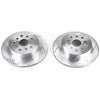 PowerStop fits Lexus 01-06 LS430 Rear Evolution Drilled & Slotted Rotors - Pair