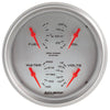 AutoMeter 200705-33 Autometer Marine Silver 5in Ultra-Lite 100 PSI