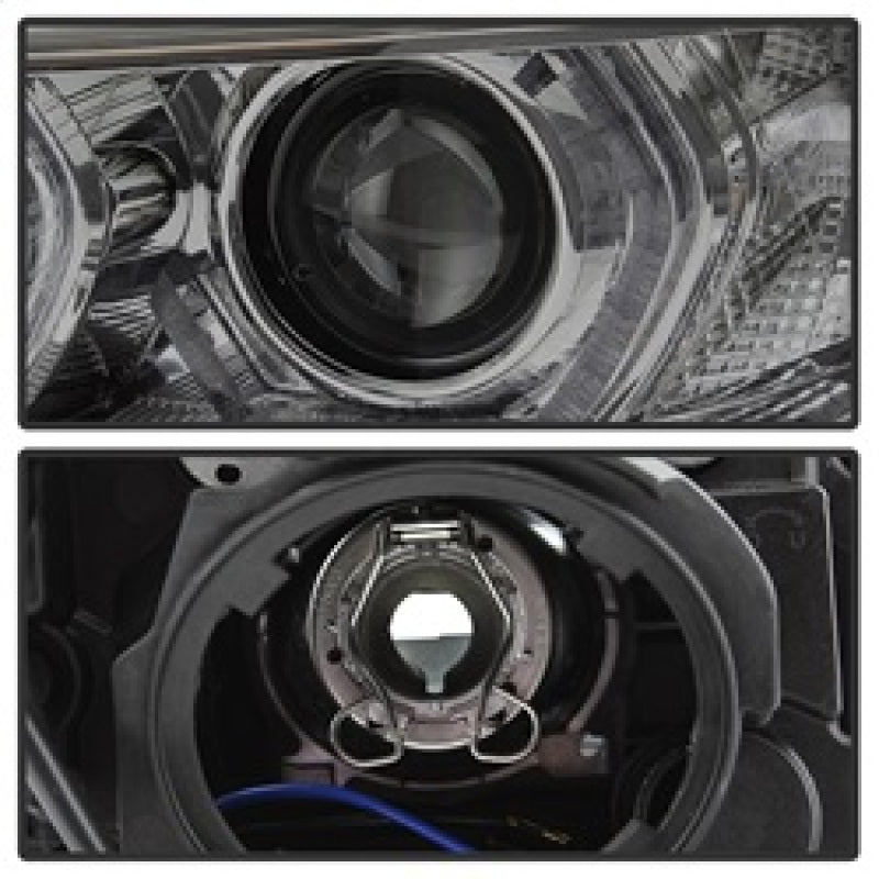 Spyder 5084361 fits BMW 12-14 F30 3 Series 4DR Projector Headlights - LED DRL -
