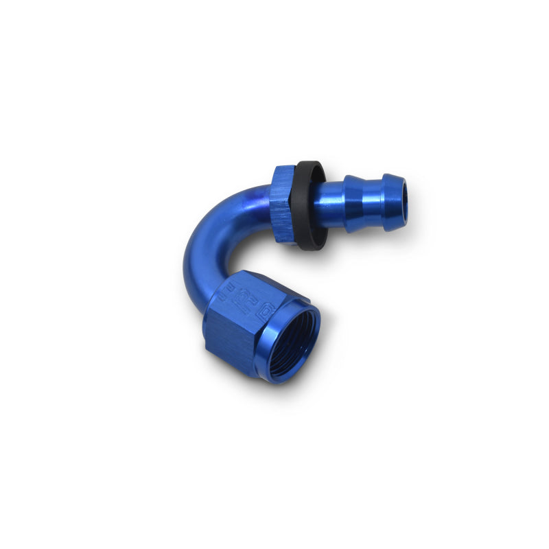 Russell 626040 Performance -8 AN Twist-Lok 150 Degree Hose End (3/4in Radius)