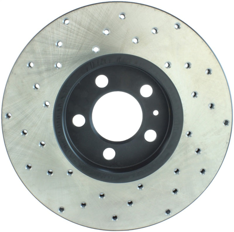 Stoptech 128.33059L 6/99-08 VW Beetle / 03-10 Beetle Convertible / 12/98-06 Golf GTI Left Front Drilled Rotor