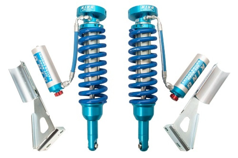 King 25001-119A-EXT Shocks 2005+ fits Toyota Tacoma (6 Lug) Front 2.5 Dia Remote Reservoir Coilover w/Adjuster (Pair)