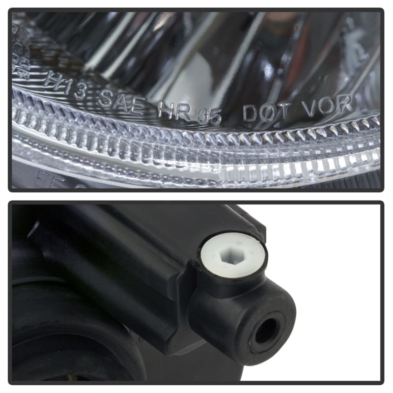 xTune 9042751 07-17 fits Jeep Patriot (w/o Auto Leveling Lights) OEM Style Head