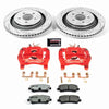 PowerStop KC6812 fits Ford Mustang Rear Z26 Street Warrior Brake Kit w/Calipers