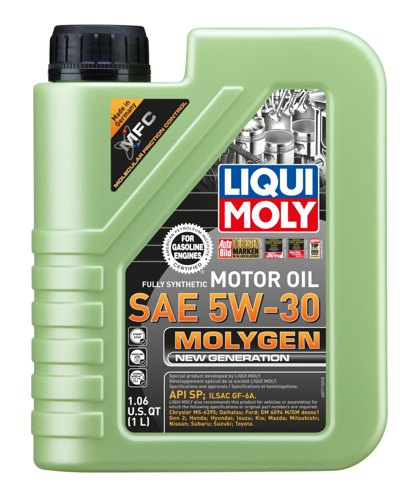LIQUI MOLY 20226 1L Molygen New Generation Motor Oil SAE 5W30