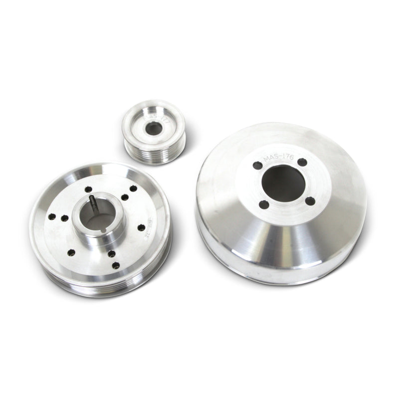 BBK 1555 Mustang 4.6 GT fits Cobra 96-01 Underdrive Pulley Kit - Lightweight CN