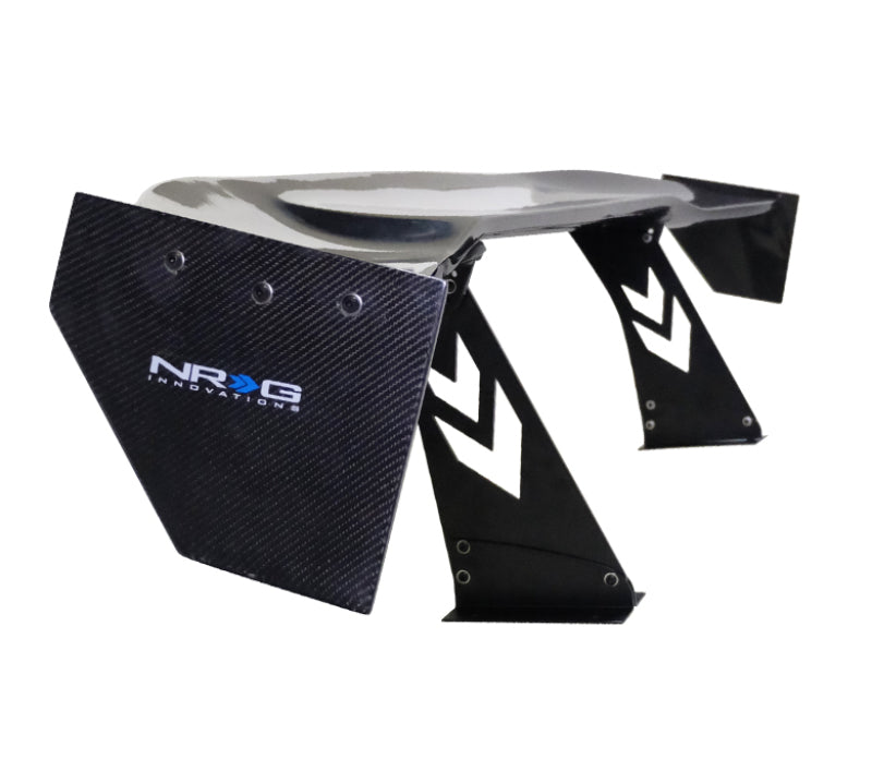 NRG CARB-A691NRG CARB-A691NRG Carbon Fiber Spoiler - Universal w/ Logo / Stand