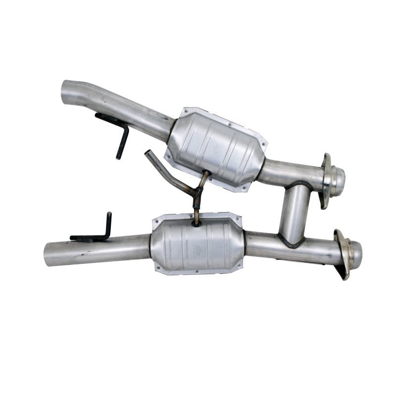 BBK 1563 Mustang 5.0 High Flow H Pipe With Catalytic Converters - 2-1/2