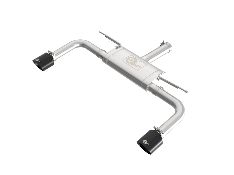 aFe 49-36355-B MACHForce XP Exhausts Axle-Back 21-24 fits BMW 228i 2.0T (SS w/ Black Tips)