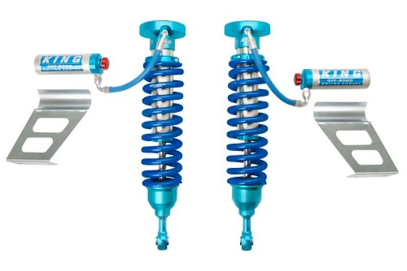 King 25001-143A-EXT Shocks 2007+ fits Toyota Tundra 2.5 Dia Front Coilover w/Remote Reservoir w/Adjuster (Pair)