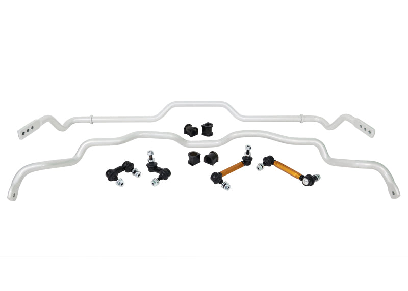 Whiteline BMK011 96-01 fits Mitsubishi Lancer Evolution IV/V/VI AWD Anti Sway Bar Front and Rear Vehicle Kit