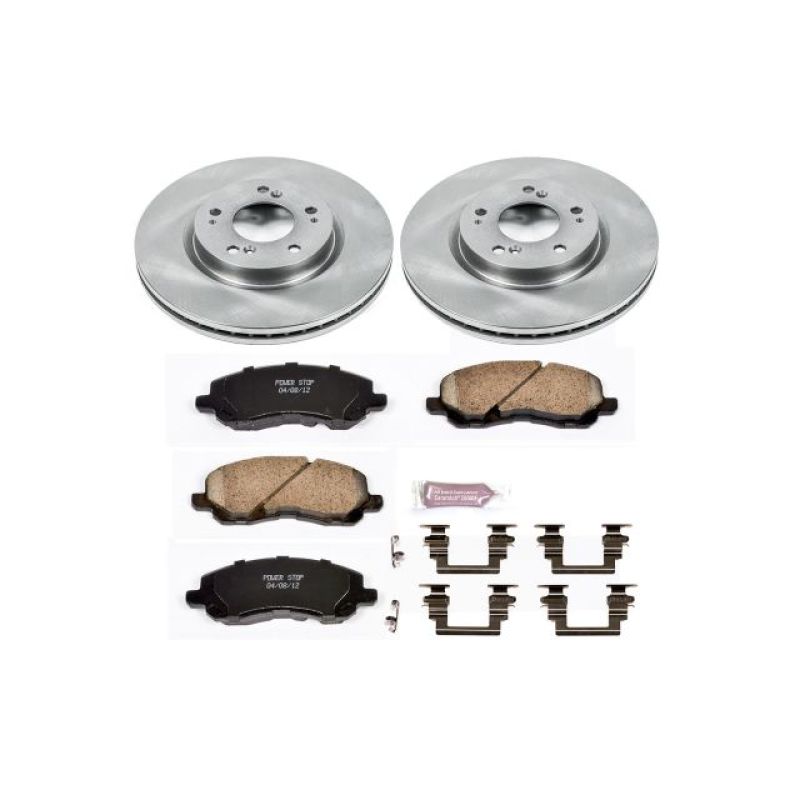 PowerStop KOE094 fits Mitsubishi 06-12 Eclipse Front Autospecialty Brake Kit