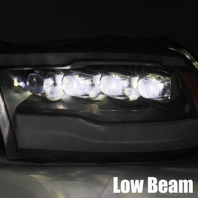 AlphaRex 880541 fits Dodge 09-18 Ram 1500HD NOVA LED Projector Headlights Plank