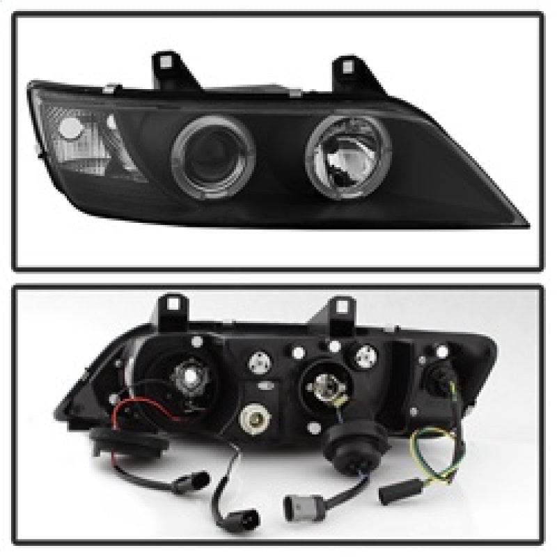 Spyder 5009081 fits BMW 96-02 Z3 Projector Headlights LED Halo Black High H1 Lo