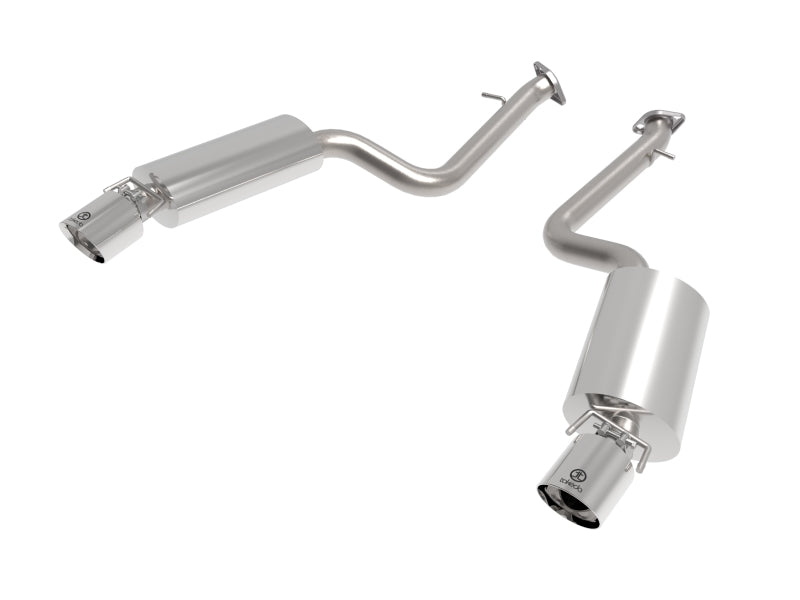 AFE 49-36060-P exus IS350 14-22 V6-3.5L Takeda Axle-Back Exhaust System- Polish