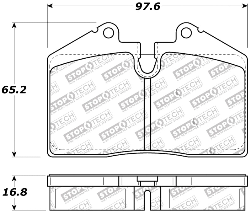 Stoptech 309.0608 Performance Pad