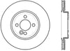 Stoptech 126.34114CSR 05-10 Scion tC Cryo Slotted Front Right Sport Brake Rotor