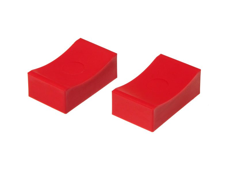 Prothane 19-1411 Universal Jack/Stand Pads (Fits 2.5 x 4.5 Head) - Red